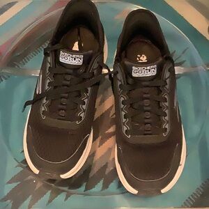 SKECHERS SLIP-INS GORUN W 8 EUC BLACK